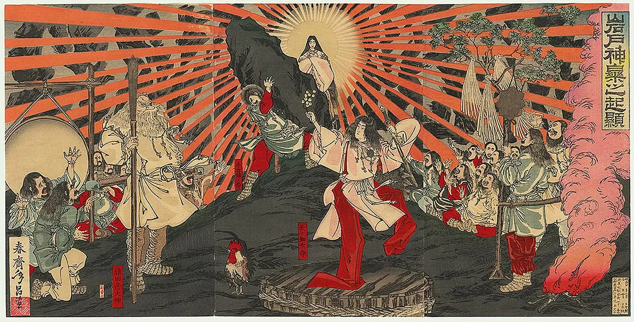 diosa japonesa del sol