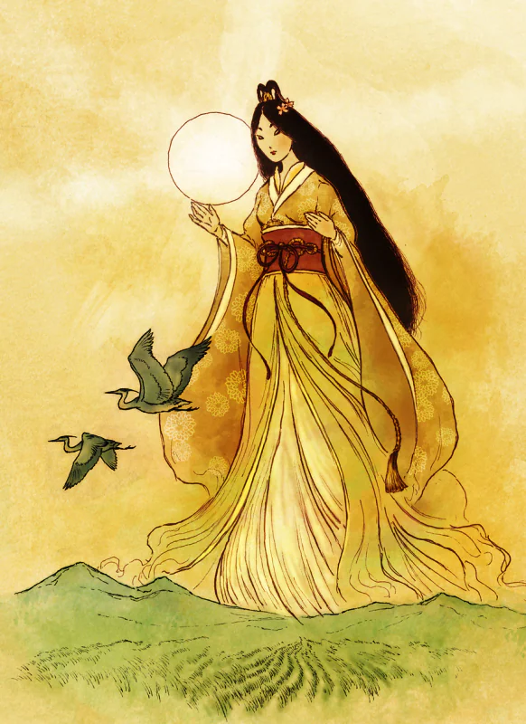 diosa japonesa del sol